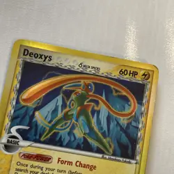Pokemon EX Holon Phantom Deoxys 6/110 Stamped Reverse Holo HP - Image 4