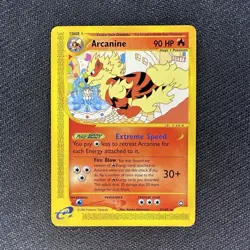 ARCANINE 2/147 Aquapolis NON-HOLO RARE E-Reader Pokemon TCG NM - Image 1