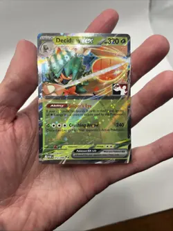 012/088 Decidueye ex Prize Pack Series 9 Pokemon TCG League Play Stamped POR - Image 4
