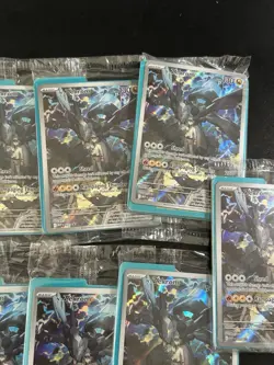 N’s Zekrom (Lot Of 9) 031 Ascended Hero’s ETB Promo Full Art Pokemon TCG Sealed - Image 3
