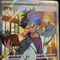 Jacq 236/198 Ultra Rare Scarlet & Violet Pokemon Near Mint - Image 2