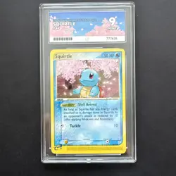 Pokemon Squirtle EX Card Team Magma Vs Team Aqua 46/95 Common ACE Grade 9 - Image 1