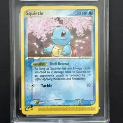 Pokemon Squirtle EX Card Team Magma Vs Team Aqua 46/95 Common ACE Grade 9 - Image 2