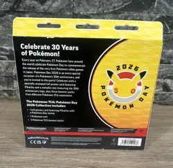 Pokemon Day 2026 Collection Box 30th Anniversary SEALED - Image 2
