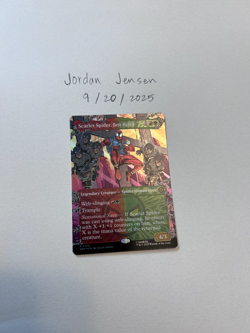 Scarlet Spider, Ben Reilly (Borderless) MTG Marvel's Spider-Man Foil - IN HAND - Image 1