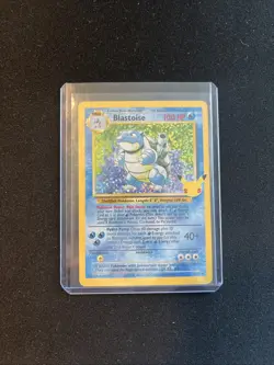 Pokemon TCG Blastoise 2/102 Celebrations 25th Anniversary LP - Image 1