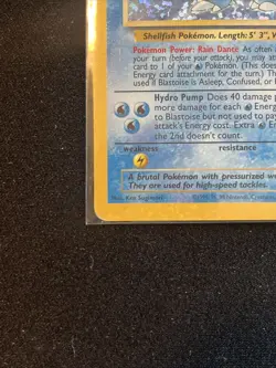 Pokemon TCG Blastoise 2/102 Celebrations 25th Anniversary LP - Image 3