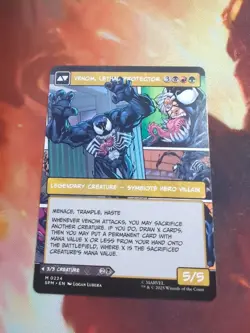 Eddie Brock Venom, Lethal Protector (0224) MTG Spider-Man Non-Foil NM/M - Image 2