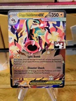 Mega Eelektross Ex Prize Pack Series 9 Promo Pokemon Card NM/LP ASC 061/217 - Image 1