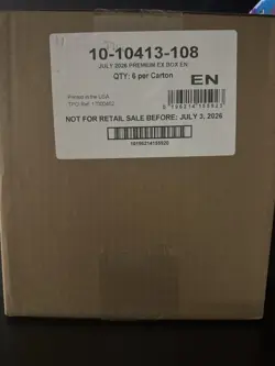 Pokemon TCG: Mega Greninja ex Premium Collection 6 Box Case In Hand - Image 1