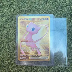 Mew ex 205/165 Sv: Scarlet & Violet 151 Gold Pokemon TCG - Image 3
