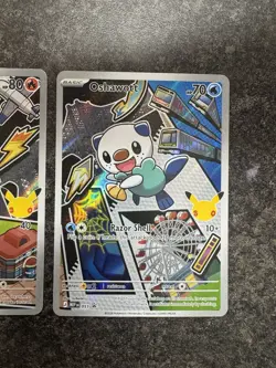 Pokemon Series 2 First Partner Illustration Collection Snivy, Tepig, Oshawott - Image 5