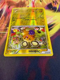 Dedenne 57/162 NM Reverse Holo BREAKthrough 2015 Pokemon TCG - Image 3