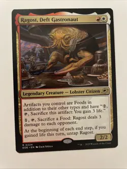 Ragost, Deft Gastronaut Edge of Eternities Regular 224 MTG - Image 1