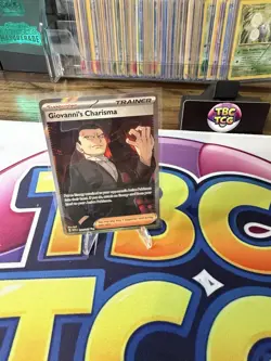 ~Full Art~ Pokemon Giovanni's Charisma 197/165 Scarlet & Violet 151 Holo - Image 1