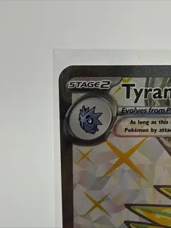 Pokemon TCG Tyranitar ex Tyranitar Ultra Rare Holo Obsidian Flames 211/197 - Image 3