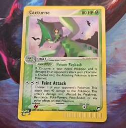 The Pokemon Company Cacturne 2/100 Sandstorm Holo Rare Eng 2003 HP80 - Image 1
