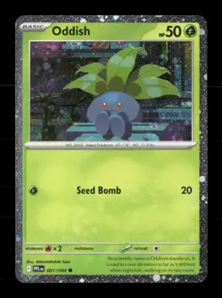 Oddish (Cosmos Holo) 001/094 Holo Miscellaneous Cards & Products NM/M Pokemon - Image 1