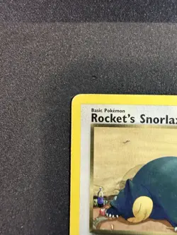 Rocket's Snorlax 33/132 Gym Heroes Rare English 2000 90 HP - Image 4