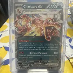 The Pokemon Company Charizard ex 125/197 SV03 Obsidian Flames Tera Holo DR EN - Image 1