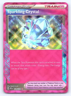 Sparkling Crystal 129/131 Holo Prismatic Evolutions Pokemon Holo NM - Image 1