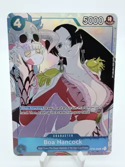 One Piece Card Boa Hancock OP02-059 Alt Art Special Eng Memorial Collection 2023 - Image 1
