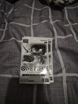 One Piece Tcg OP-14 The Azure Sea's Seven Dash Packs X12 - Image 2
