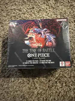 One Piece TCG OP-16 The Time of Battle BOOSTER BOX Factory Sealed English - Image 1