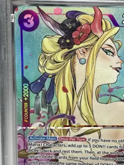 2025 One Piece Promos Illustration Box Vol.2 - Black Maria #074 - PSA 10 - Image 4