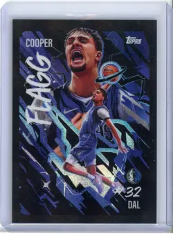 COOPER FLAGG 2025-26 TOPPS CHROME ULTRA VIOLET ROOKIE CASE HIT SSP - Image 1