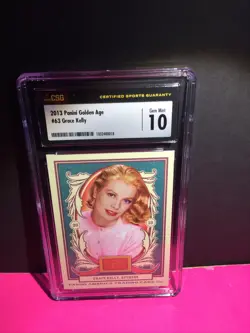 2013 Panini Golden Age #63 GRACE KELLY CSG 10 Gem Mint - Image 1