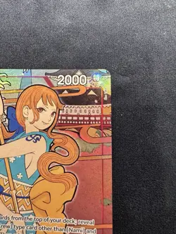 2024 Nami One Piece English Version 1st Anniversary Edition #016 OP01-016 - Image 3