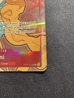 2024 Nami One Piece English Version 1st Anniversary Edition #016 OP01-016 - Image 5