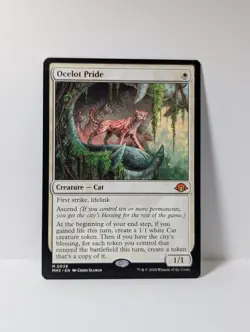 Ocelot Pride - Modern Horizons 3 MH3 - NM - MTG Mythic Cat - Image 1