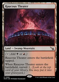 Raucous Theater [MKM] #266 NM MTG - Image 1