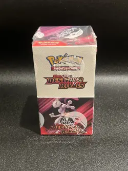 Pokemon TCG Destined Rivals Sealed Half Booster Box BRAND NEW 18 Packs - Image 1
