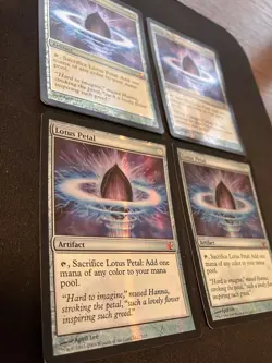 Mtg Lotus Petal/Lotus Petal Ftv Foil 4 English - Image 2