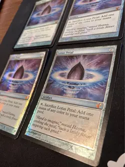 Mtg Lotus Petal/Lotus Petal Ftv Foil 4 English - Image 4