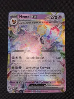Carte Pokemon Mentali ex 034/131 EV8.5 Evolutions Prismatiques FR Neuf - Image 1