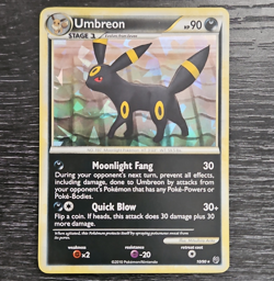 Pokemon TCG Umbreon 10/90 Undaunted Holo Rare EN 90HP Stage 1 2010 - Image 1