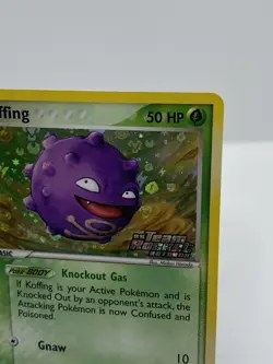 Pokemon: Koffing [Reverse Holo] Stamped 61/109 Team Rocket Returns - NM - Image 3