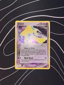 Pokemon Jirachi 8/101 Holo Hidden Legends NM - Image 1