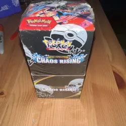 Pokemon TCG: Chaos Rising - Half Booster Box (18 Packs) - New & Sealed ✅ - Image 1