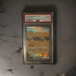 Pokemon TCG Sv08 Surging Sparks Durant ex 236/191 SIR Holo PSA 10 EN - Image 1