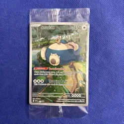 SEALED Snorlax SVP 051 EN - Pokemon Scarlet & Violet Black Star Promo 151 ETB - Image 1