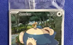 SEALED Snorlax SVP 051 EN - Pokemon Scarlet & Violet Black Star Promo 151 ETB - Image 3