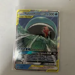 Pokemon Magikarp & Wailord GX TAG TEAM Promo SM166 Holo Card English - Image 3
