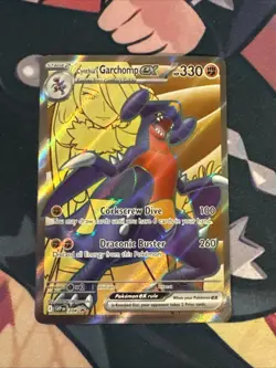 Pokemon TCG SV: Scarlet & Violet Promo Cards Cynthia's Garchomp ex #204 Promo NM - Image 1