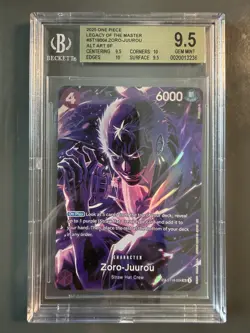 2025 One Piece Zoro Juurou SP ST18-004 BGS 9.5 GEM MINT Legacy of the Master Eng - Image 1