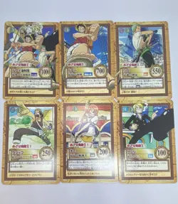One Piece Carddass Hyper Battle 2000 TCG Japanese C-W0 C-W1 C-W2 C-W3 C-W4 C-W5 - Image 1